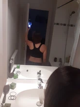 VERTVIE-Sujetadores deportivos con cremallera para mujer, sostén levantador acolchado sin alambre, transpirable, para gimnasio, correr, fitnes y yoga, prenda de talla grande 5XL