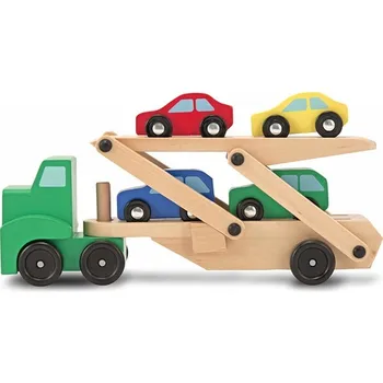 

Mofy Baby Natural Wood Car Carrier Trailer Truck