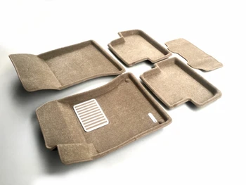 

Textile 3D mats euromat3d luxe in the salon for Mercedes-Benz W176 (A-Class) (2014-) with metal sub-spot