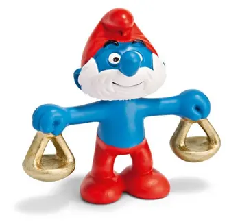 

Schleich 20726-figure/miniature Smurfs, pound