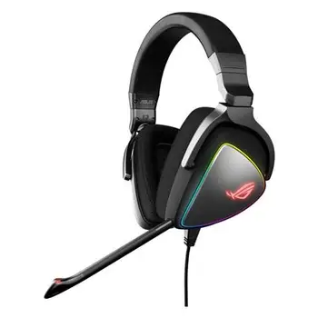 

ROG Delta Gaming headphones, Quad-DAC, Aura Sync RGB circular, compatible with PS4, Type C