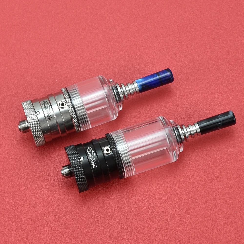 

Flash e Vapor V4.5S+ RTA SteamTuners pc bellcap 23mm 510 mtl drip tip resin tank RTA Atomizer