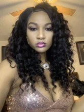 Deep-Wave-Bundles Lace Closure Loose Transparent 100%Human-Hair Peruvian with Remy HD