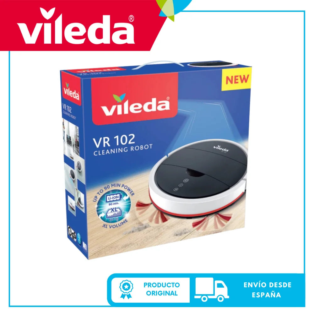 Vileda Vr 102 Robot Carpet And Floor 