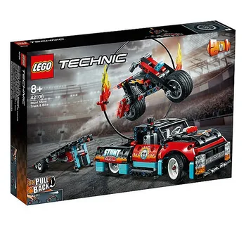 

Playset Technic Stunt Show Truck And Bike Lego 42106