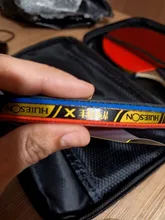 HUIESON 6 Star 2 uds nuevo y mejorado de carbono de conjunto de raqueta de tenis súper poderoso raqueta de Ping Pong bate para adultos Club de formación