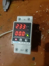 Over-Current-Protection Over-Under-Voltage-Relay Din Rail 63A Surge Adjustable Digital