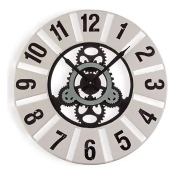 

Wall Clock Metal MDF Wood (60 x 4,5 x 60 cm)
