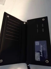 Bolso de mano para Hombre, Billetera larga, tarjetero, de cuero