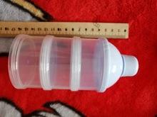 Caja portátil de almacenamiento de alimentos para bebés, recipiente para aperitivos ZXH con diseño de oso de 3 / 4 capas, para cereales esenciales, leche en polvo