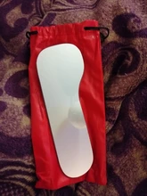 1 PC Dental ortodoncia doble espejos de dos lados Reflector odontología Intra Oral de vidrio recubierto de titanio Dental fotografía espejos