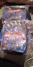 Disney-Conjunto de 3 uds. De mochilas escolares con estampado de Descendants 3, morral escolar para adolescentes, niños y niñas