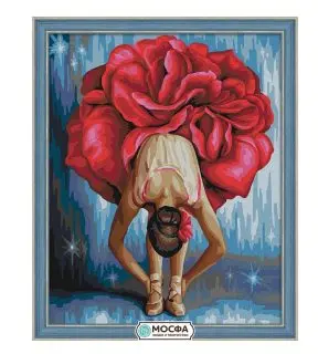 

Painting on canvas "dancer" 40x50 cm mosfa 7c-0194