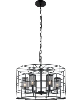 

Chandelier 4012/6p-bk-cr Korin