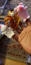 Plush-Doll Finger-Puppets Animals Hand-Cartoon Baby Theater Mini Children Educational