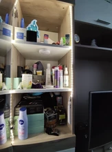 Stairs Light Strip-Lamp Cabinet Motion-Sensor Wireless 1M for Tv-Backlight-Lighting 2M