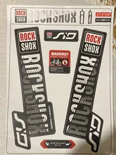 2018 rockshox SID mountain bike front fork decals  bicycle front fork stickers