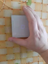 Minitiger-Panel de cristal de lujo, Interruptor táctil de pared estándar europeo, 1 entrada, 1 vía