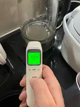 Termómetro infrarrojo Digital para la frente, herramienta de medida de la fiebre sin contacto para bebés y adultos