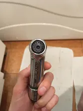 1 Pc Chrome ABS Toilet Handheld Bidet Sprayer Shattaf Cloth Diaper Enema Shower Head