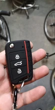 Funda de Gel de sílice para llave de coche, para Volkswagen Golf 7 mk7 Seat Ibiza Leon FR 2 Altea Azteca para Skoda Octavia 3 Tecla de botón
