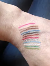 MENOW 12 unids/set impermeable maquillaje de lápiz de ojos Lápiz Delineador de ojos lápiz de ojos impermeable belleza Lápiz Delineador de ojos delineador de ojos lápiz cosméticos