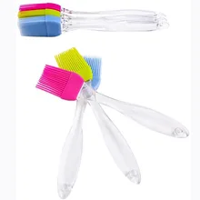 Силиконовая выпечка жаропрочная форма для хлеба кисточки для приготовления пищи кондитерское масло кисточка для смазывания гриля инструмент цвет случайный