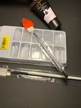 Nacido bastante Gel para la extensión purpurina transparente extensión Soak Off UV Gel Polish arte de uñas de acrílico constructor UV Gel diseño manicura