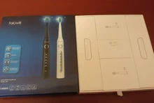 Fairywill-cepillo de dientes eléctrico sónico para adulto, FW-507 recargable por USB, resistente al agua, 8 cabezales de repuesto