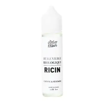 

Virgin oil Ricin-60ml: extracted cold certificate Cosmos Organic