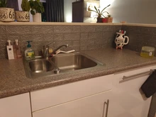 Background Wallpaper Sticker Brick Self-Adhesive-Decor Marble Living-Room Waterproof