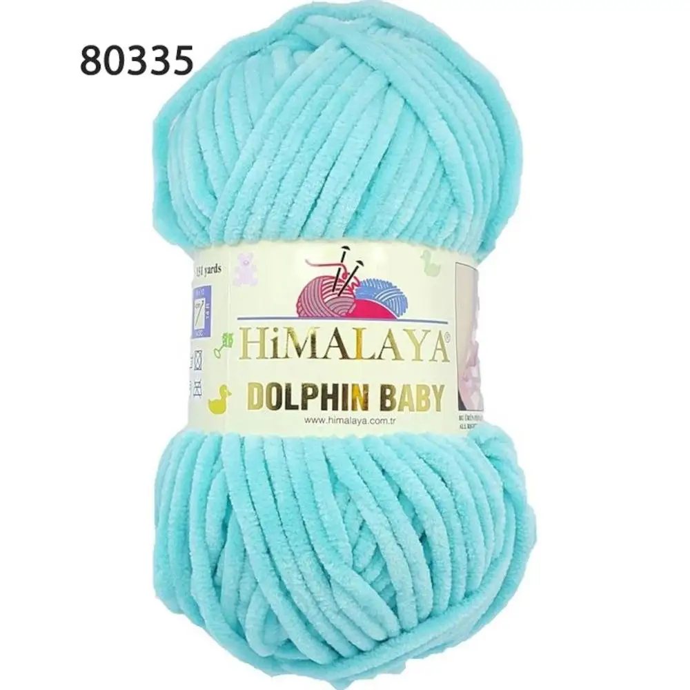 Himalaya Dolphin Baby Bulky Knitting Crochet Yarn 4 LOT/BALLS 100g (Free  Shipping) Velvet Chenille Velure Wool Blanket Amigurumi