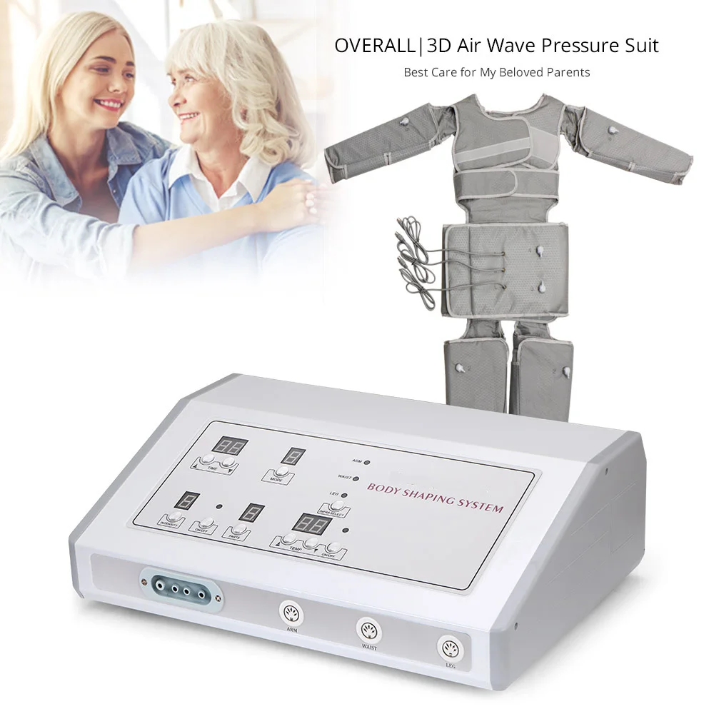 Air Pressure Suit Body Slimming Machine Lymphatic Drainage Detox Massage Care Home Use And Beauty Salon Muscle Tightening Device | Красота и