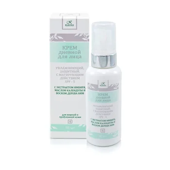 

Day Moisturizing Cream No. 4 for oily and problem skin with matting effect and SPF 5