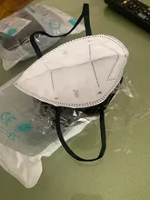 Entrega en 10 días Mascarilla de seguridad FFP2 de 5 capas para adultos, respirador antipolvo, blanca, KN95, FPP2, FFP3