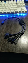 Power-Splitter-Cable Strip-Light Led-Tape-Connector 4pin-Needle 4-Pins for RGB 1-To-1-2-3-4-5-Plug