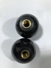 Knob Head-Clamping Nuts Plastic M14/m16-Thread Black Red Or 2pcs Ball-Shaped M10/M12