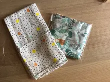 Pañales de muselina 70% de bambú + 30% algodón, toalla para envolver, baberos, mantas de muselina para bebé, pañal para recién nacido, 60x60cm