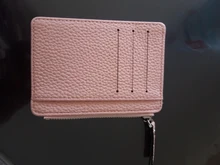 1PC pequeño de crédito cartera Multi-tarjeta de paquete de moda de la PU de la función de la cremallera Ultra-Delgado organizador caso estudiante mujeres monedero de la moneda