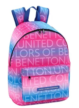 

Portable backpack Benetton Multicolour 31x41x16 cm.