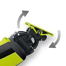 Philips OneBlade Pro QP2630 Face Body Hybrid Electric Shaver and Trimmer Men's Razor Wet Dry Beard Trimmer with 2 Blades 5 Combs