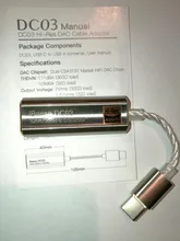 iBasso DC03 DC04 Decoding Headphone Amplifier Type C Dual DAC 3.5mm 4.4mm