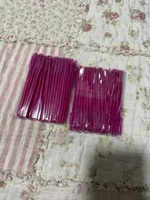 GLAMLASH premium-cepillo de limpieza para extensiones de pestañas, microvarita de máscara, aplicador de pinceles para pestañas, 50 Uds.