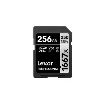 

Lexar SDXC 256 GB flash memory card Class 10 UHS-II