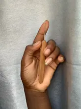 Agujas de ganchillo para cabello trenzado Jumbo y trenzas de ganchillo, 1 unidad, 15Cm, Color rosa y limón, de plástico para tejer