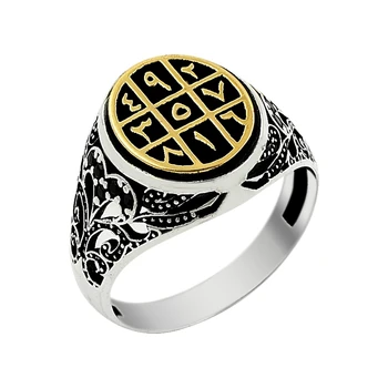 

Silver 925 Sterling Numerological Authentic Ring
