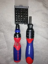 WORKPRO 32 in 1  6X Speed Screwdriver with Bits Set Home Repair Tool Free Shipping