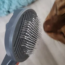 High Quality Pet Comb Self Cleaning Brush Professional Grooming Brush for Dogs and Cats