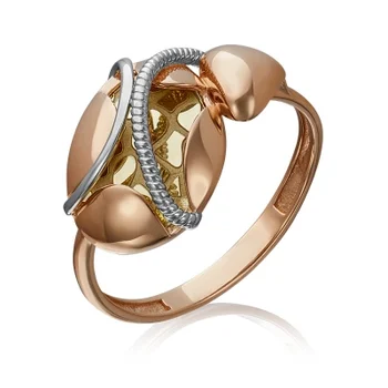 

Yuz platinum ring made of combined gold