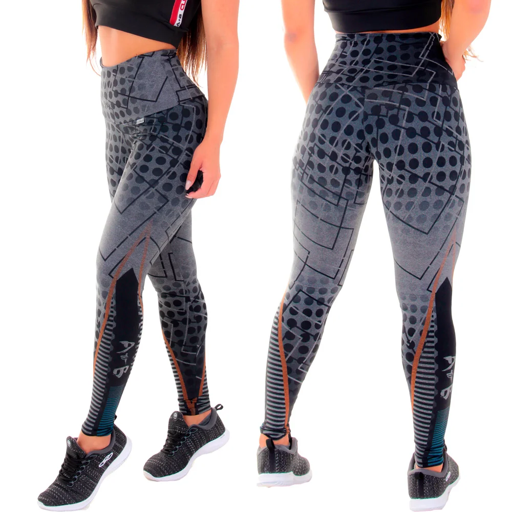 3 Leggings Sublimated Non Transparent 